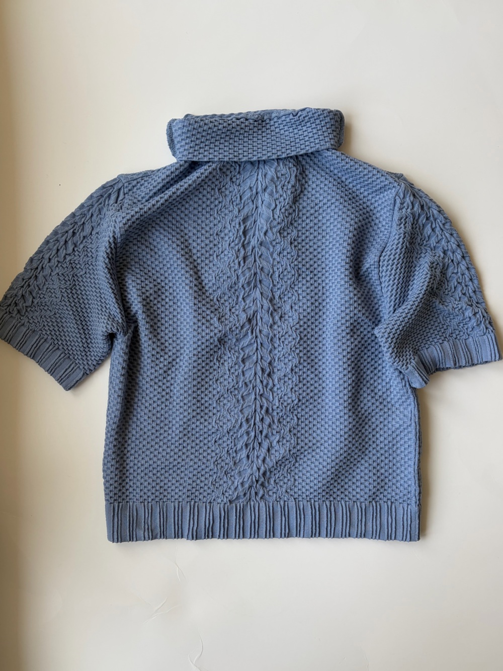 Revamped Dusty Blue Short Sleeve
